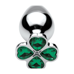Booty Sparks Plug bijou Lucky Gem Trèfle 9 x 4 cm